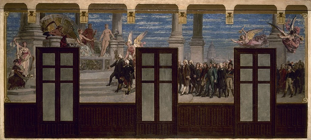 Bozzetto per il municipio della 20° circoscrizione. I grandi uomini della Rivoluzione - Museo di Belle Arti della città di Parigi